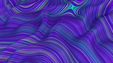 Kabartmalı yüzeyin dokusu, renkli çizgiler.