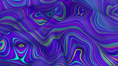 Kabartmalı yüzeyin dokusu, renkli çizgiler.