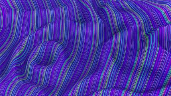 Textura da superfície em relevo, listras coloridas — Fotografia de Stock