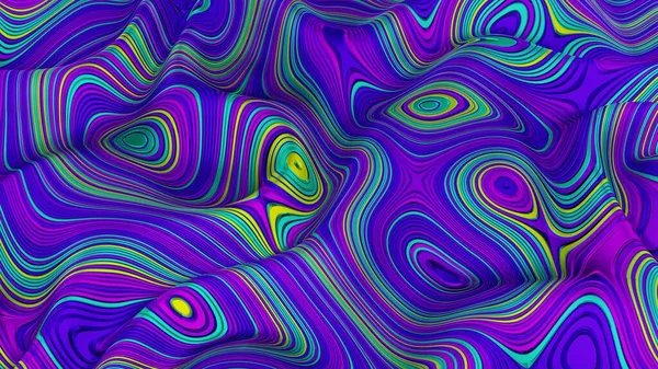 Textuur van het reliëfoppervlak, gekleurde strepen — Stockfoto