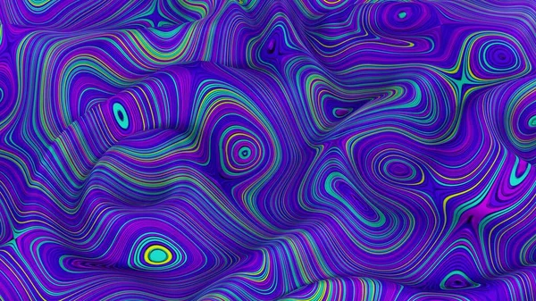 Kabartmalı yüzeyin dokusu, renkli çizgiler.