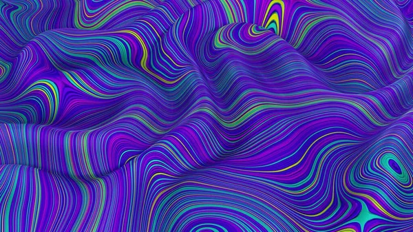 Текстура рельєфної поверхні, кольорові смуги — стокове фото