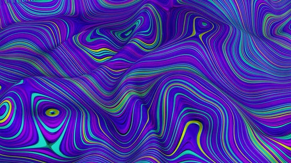 Kabartmalı yüzeyin dokusu, renkli çizgiler.