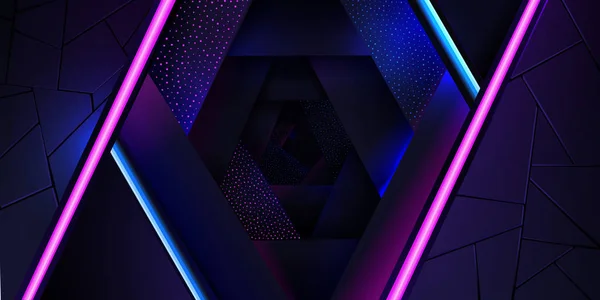 Abstracte neon achtergrond — Stockvector