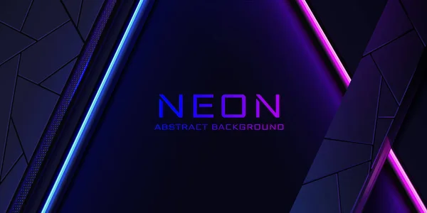 Fundo de néon abstrato —  Vetores de Stock