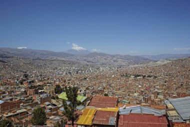 Güney Amerika, Bolivya, La Paz, şehir manzarası