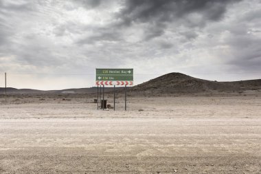 Birden çok yol çöl sokakları özel seyahat hedefleri için Namibya - Hentis Bay - Suis - Windhoek - kayıt