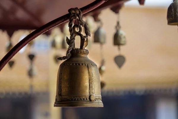 Колокола Ветру Wat Phra Doi Suthep Храм Чиангмай Северный Таиланд — стоковое фото