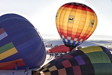 Balon Fiesta beyaz kumları Ulusal Anıtı