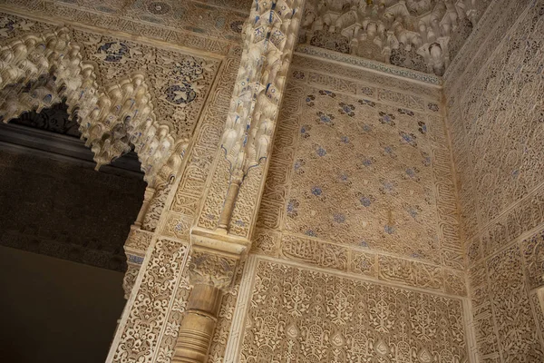 Slavná Alhambra Granadě Španělsko Palác Pevnost Komplex Nachází Granadě Původně — Stock fotografie