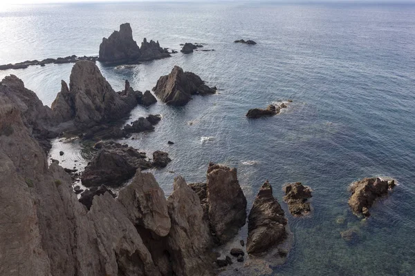 Cabo de gata njar doğal park, Almeria, Endülüs, İspanya Europe Blanca Celtibrica keçi