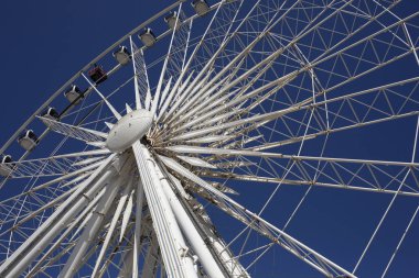 The Wheel of Liverpool big wheel beside the Echo Arena, Liverpool, England, UK, Europe
