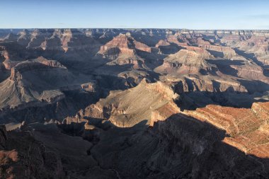 Güney Rim Grand Canyon önce günbatımı, Arizona, ABD