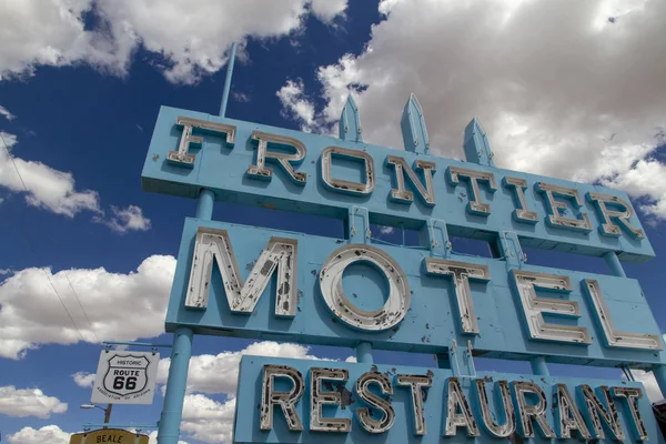 The Neon Boneyard Museum which has retired neon signs from old Las Vegas businesses and casinos — Stock Photo, Image