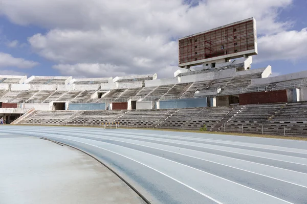 Antiguo estadio atlético. Ejecutar un concepto de estilo de vida saludable — Foto de Stock