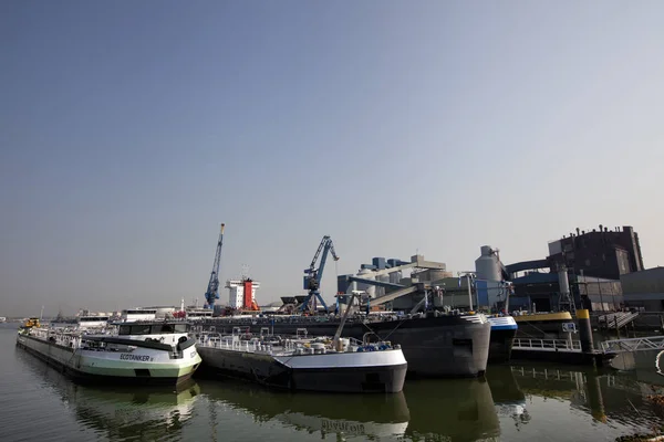 Industrieterrein in de Rotterdamse haven. por — Stockfoto