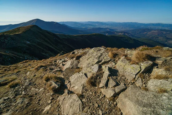 Paisaje del Monte Petros - Chornohora de los Cárpatos Ucranianos — Foto de Stock