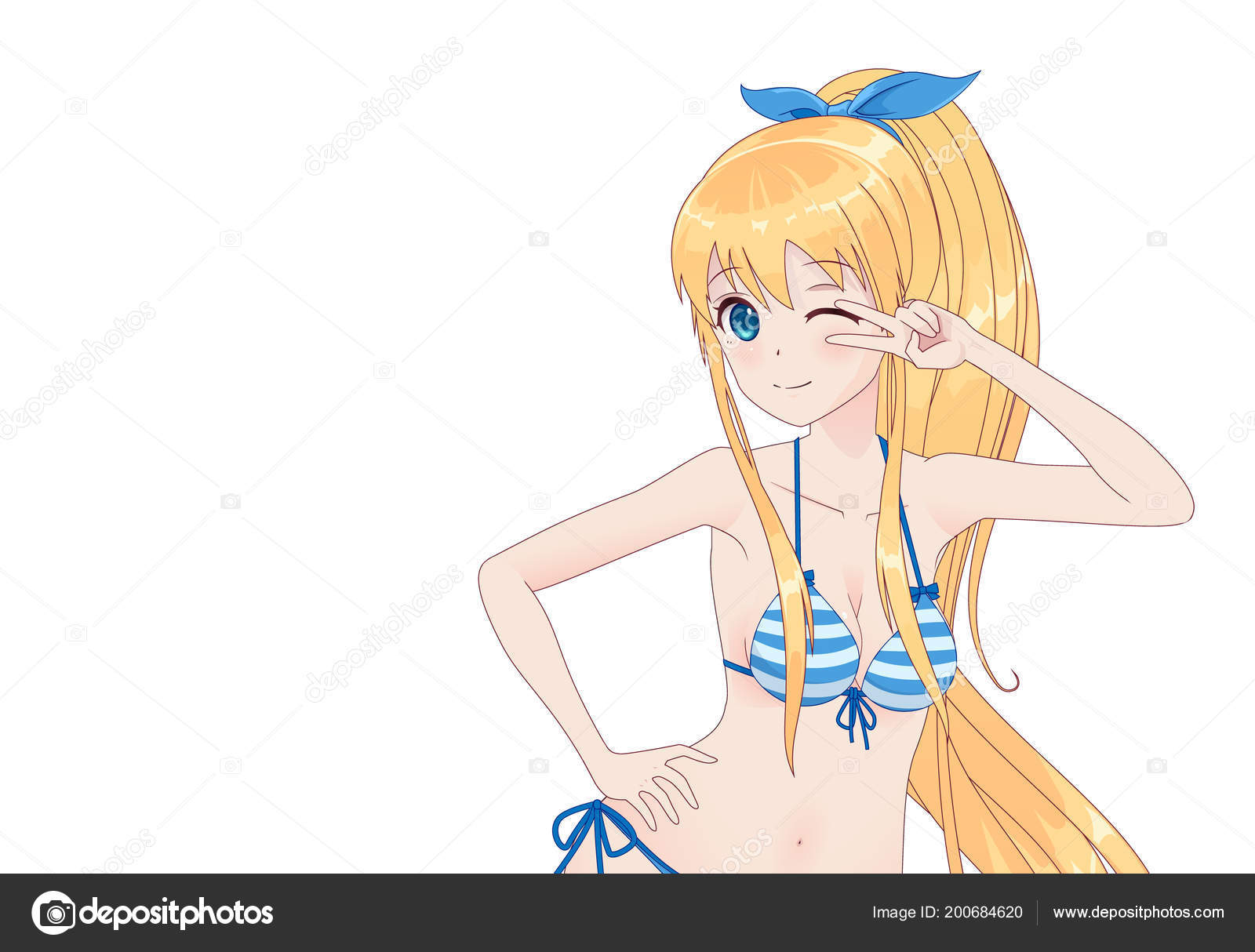 Jeune Fille Manga Images Vectorielles Jeune Fille Manga Vecteurs Libres De Droits Depositphotos