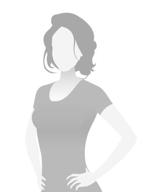 Varsayılan yer tutucu fitness eğitmeni bir T-shirt.