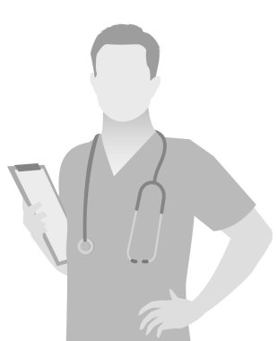 Varsayılan yer tutucu doktor varoluş portre