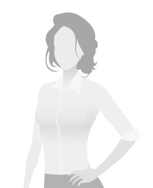 Varsayılan yer tutucu iş kadını varoluş por