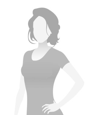 Varsayılan yer tutucu fitness eğitmeni bir T-shirt.