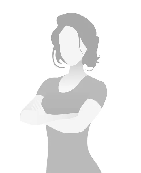 Default marcador de posición entrenador de fitness en una camiseta . — Vector de stock