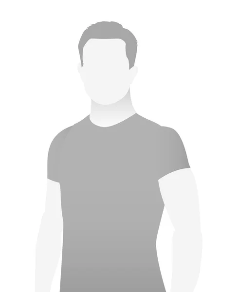 Default marcador de posición entrenador de fitness en una camiseta . — Vector de stock