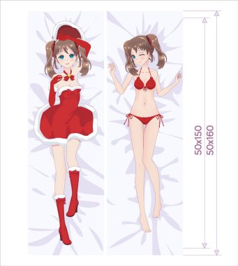 Dakimakura - Japon vücut yastık sarılma için