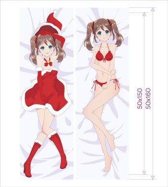Dakimakura - Japon vücut yastık sarılma için