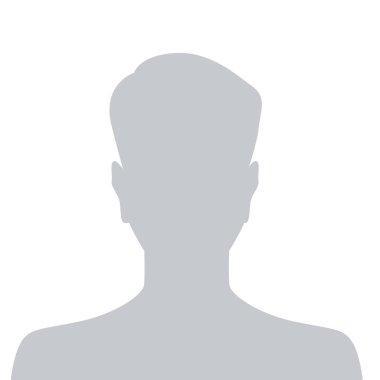 Kişi gri fotoğraf yer tutucu adam