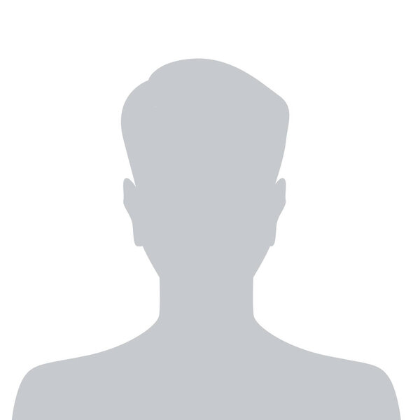 Person gray photo placeholder man