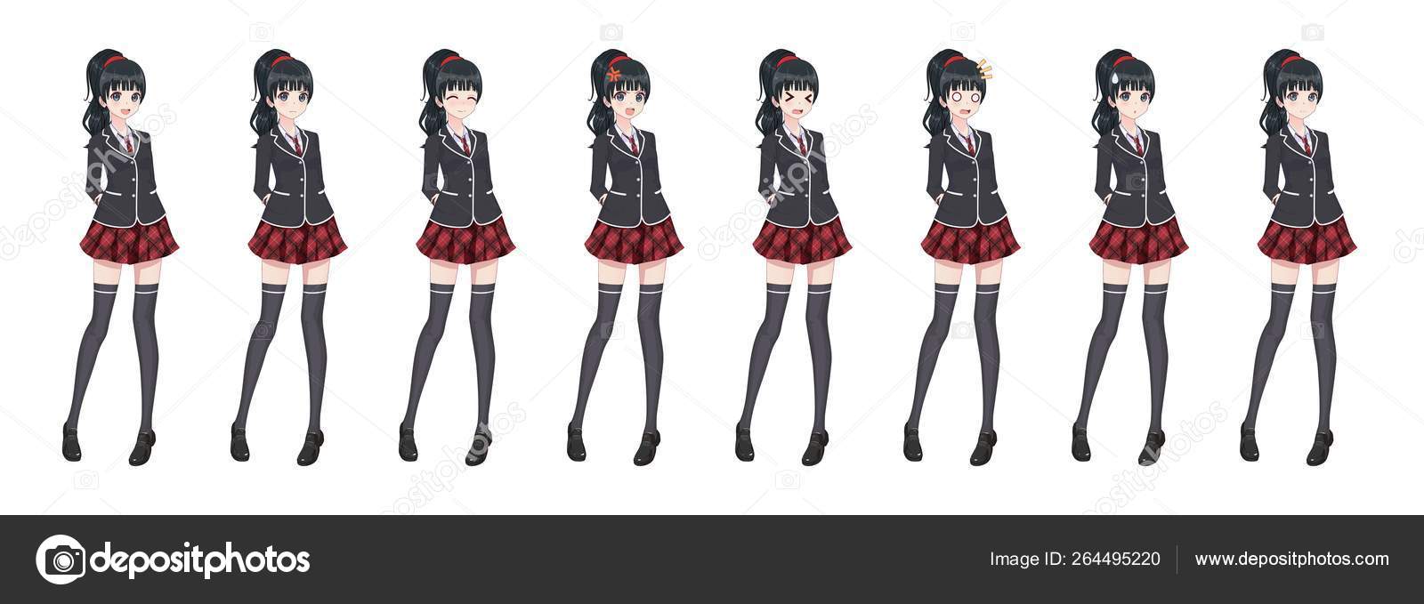 Dejting anime flicka