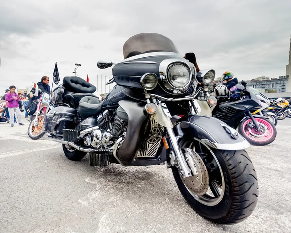 Россия Владивосток 2018 Ямаха Royal Star Мотоцикл Мотоцикл Велосипеде Шоу — стоковое фото