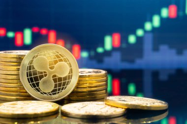 Dalgalanma (Xrp) ve kavram - yatırım cryptocurrency fiziksel metal dalgalanma paralar ile küresel ticaret Döviz piyasa fiyatı grafiği içinde belgili tanımlık geçmiş.