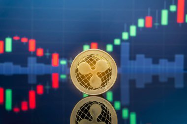 Dalgalanma (Xrp) ve kavram - yatırım cryptocurrency fiziksel metal dalgalanma paralar ile küresel ticaret Döviz piyasa fiyatı grafiği içinde belgili tanımlık geçmiş.
