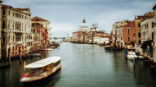 Venedik Talya Venedik Canal Grande Basilica Santa Maria Della Salute — Stok fotoğraf