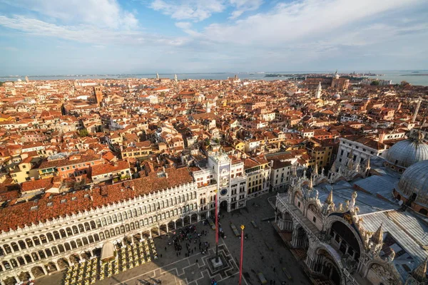 Vue Aérienne Ville Venise Depuis Place Saint Marc Piazza San — Photo