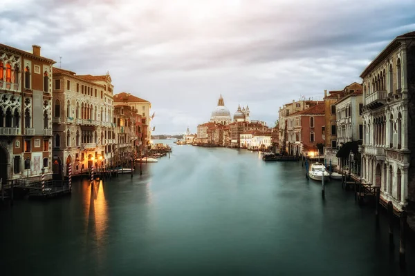 City Venice Italy Gorgeous View Venice Grand Canal Basilica Santa — Stock Photo, Image