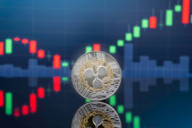 Dalgalanma (Xrp) ve kavram - yatırım cryptocurrency fiziksel metal dalgalanma paralar ile küresel ticaret Döviz piyasa fiyatı grafiği içinde belgili tanımlık geçmiş.