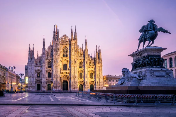 Duomo Milano Cathédrale Milan Milan Italie Cathédrale Milan Est Grande — Photo