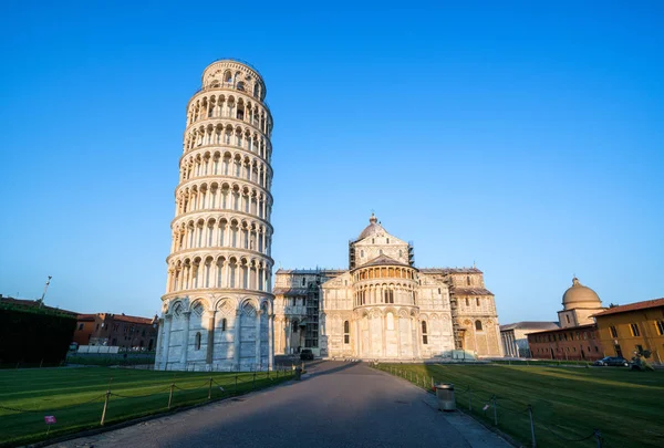 Пизанская Башня Пизе Италия Пизанская Башня Известная Всем Мире Своим — стоковое фото