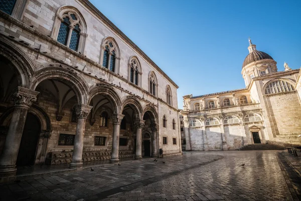 Catedral Dubrovnik Museos Dubrovnik Casco Antiguo Dubrovnik Croacia Destino Turístico — Foto de Stock