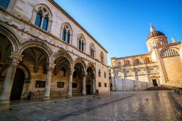 Catedral Dubrovnik Museos Dubrovnik Casco Antiguo Dubrovnik Croacia Destino Turístico — Foto de Stock