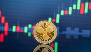Dalgalanma (Xrp) ve kavram - yatırım cryptocurrency fiziksel metal dalgalanma paralar ile küresel ticaret Döviz piyasa fiyatı grafiği içinde belgili tanımlık geçmiş.