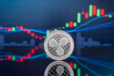 Dalgalanma (Xrp) ve kavram - yatırım cryptocurrency fiziksel metal dalgalanma paralar ile küresel ticaret Döviz piyasa fiyatı grafiği içinde belgili tanımlık geçmiş.