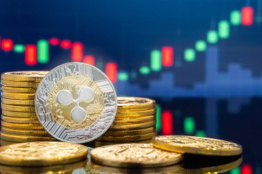 Dalgalanma (Xrp) ve kavram - yatırım cryptocurrency fiziksel metal dalgalanma paralar ile küresel ticaret Döviz piyasa fiyatı grafiği içinde belgili tanımlık geçmiş.