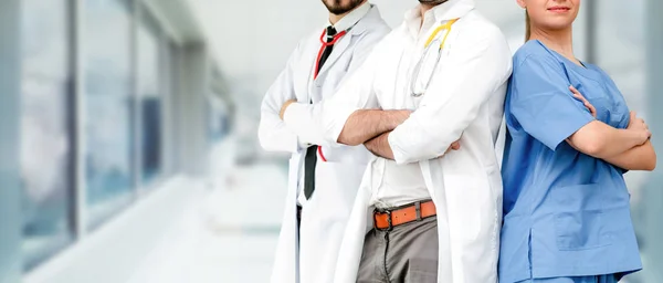 Healthcare People Group Professional Doctor Working Hospital Office Clinic Other — Stock Photo, Image