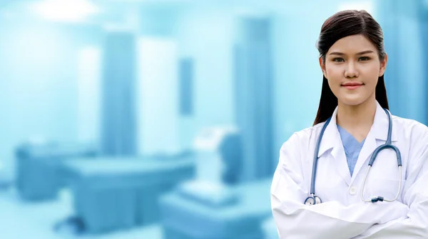 Facharzt Krankenhaus Geschäft Mit Medizinischem Gesundheitswesen Und Ärztlichem Service — Stockfoto