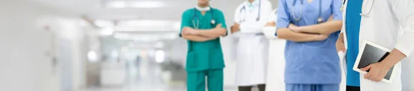 Sağlık Insan Grubu Diğer Doktorlar Hemşire Cerrah Hastane Ofis Veya — Stok fotoğraf